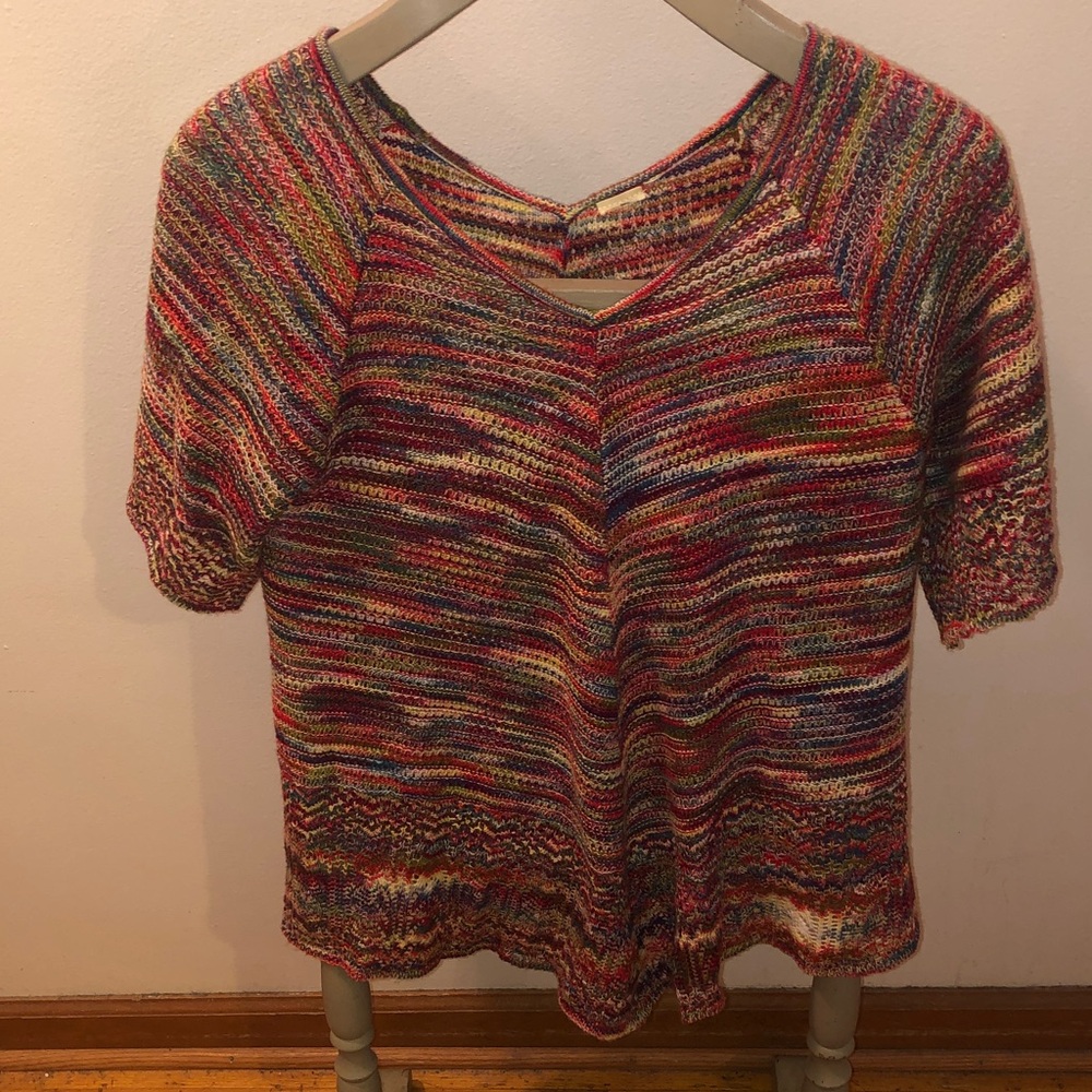 Faded Glory Multicolor Knit Top